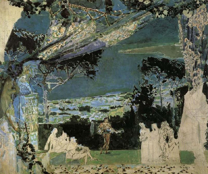 Mikhail Vrubel Italy.A.Night in Naples